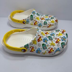 Crocs x Pokemon 2 Classic Clog Men's 10 Pikachu Squirtle Charmander